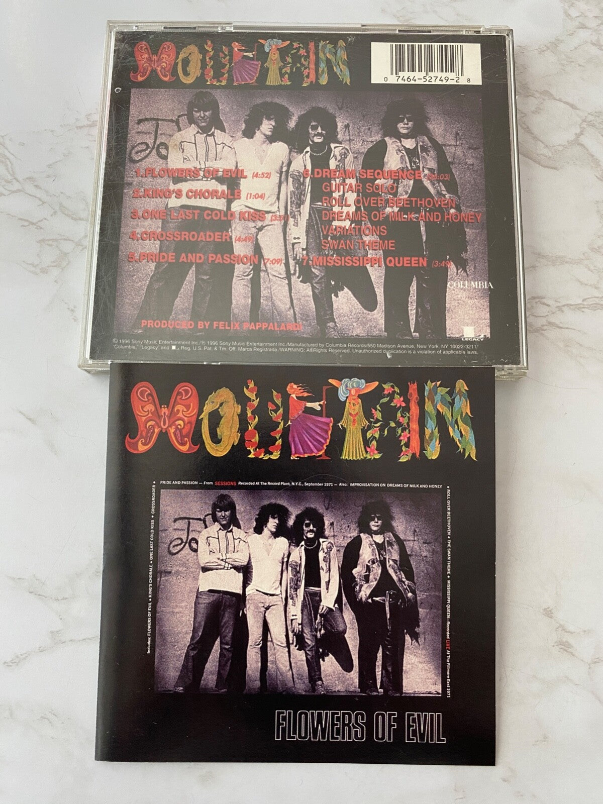 Mountain – Flowers Of Evil (1996) [ORIGINAL USA PRESS]