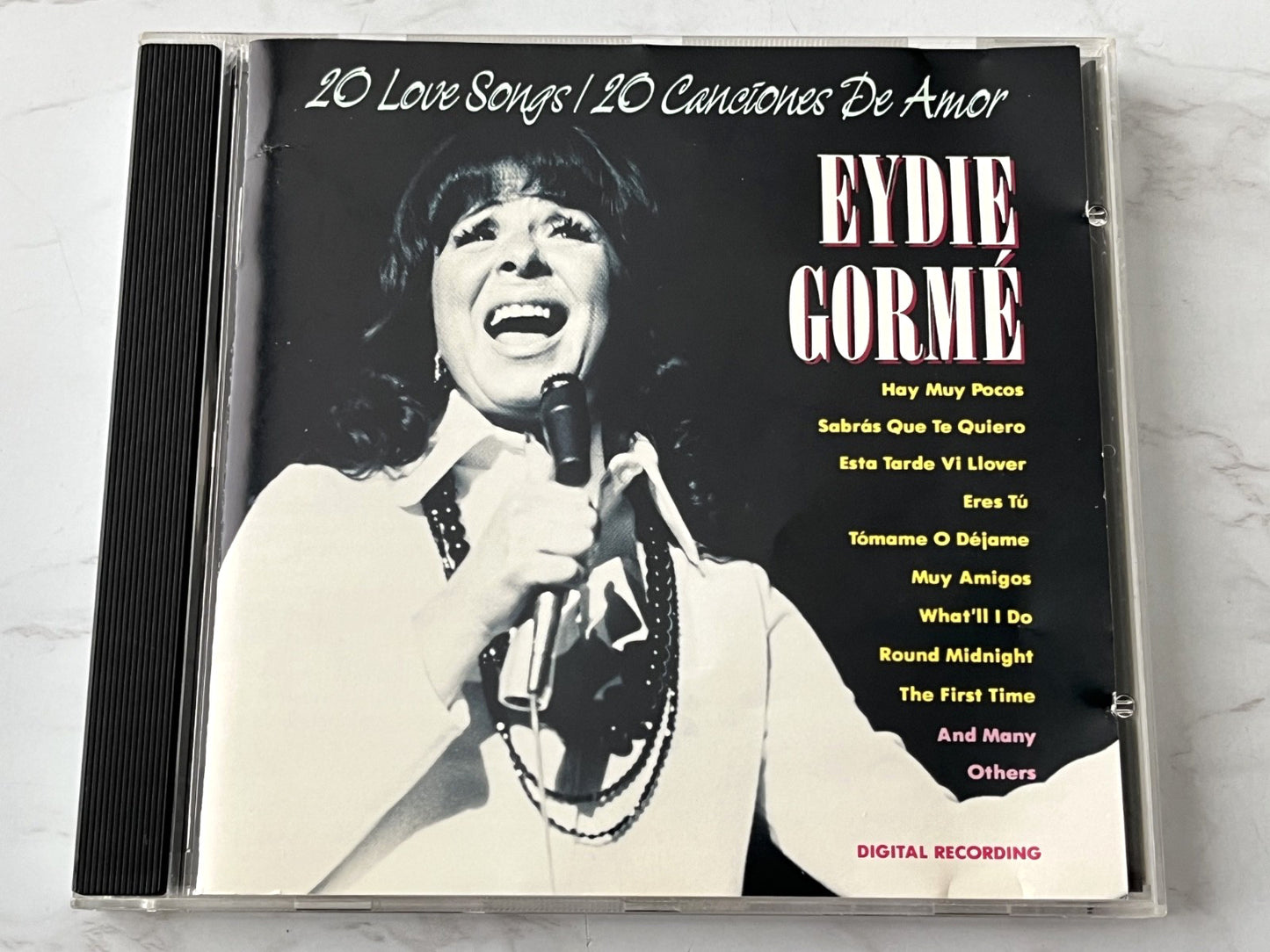Eydie Gorme – 20 Love Songs 20 Canciones De Amor (1990) [ORIGINAL USA PRESS]