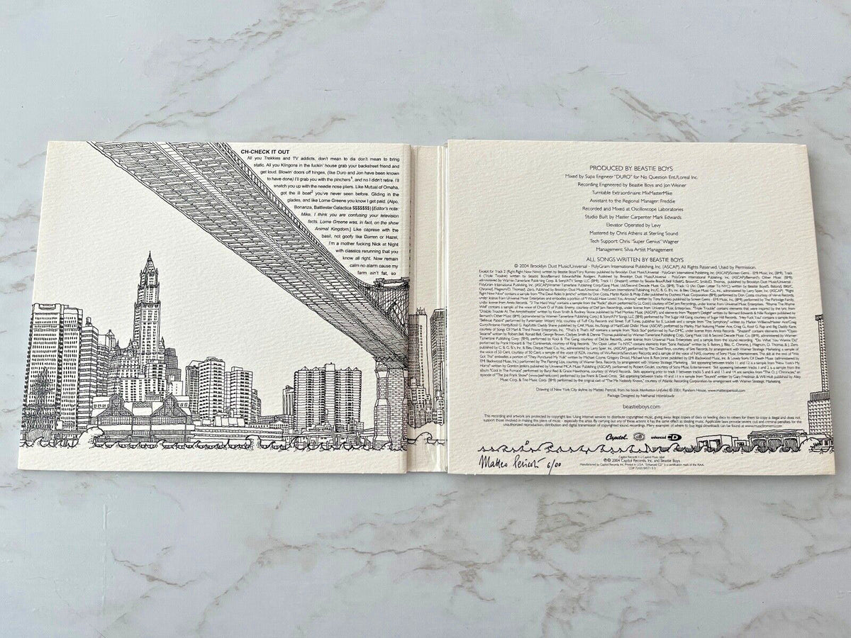 Beastie Boys – To The 5 Boroughs (Digipak) (2004) [ORIGINAL USA PRESS]