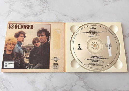 U2 – October (Digipak) [JAPAN PRESS]