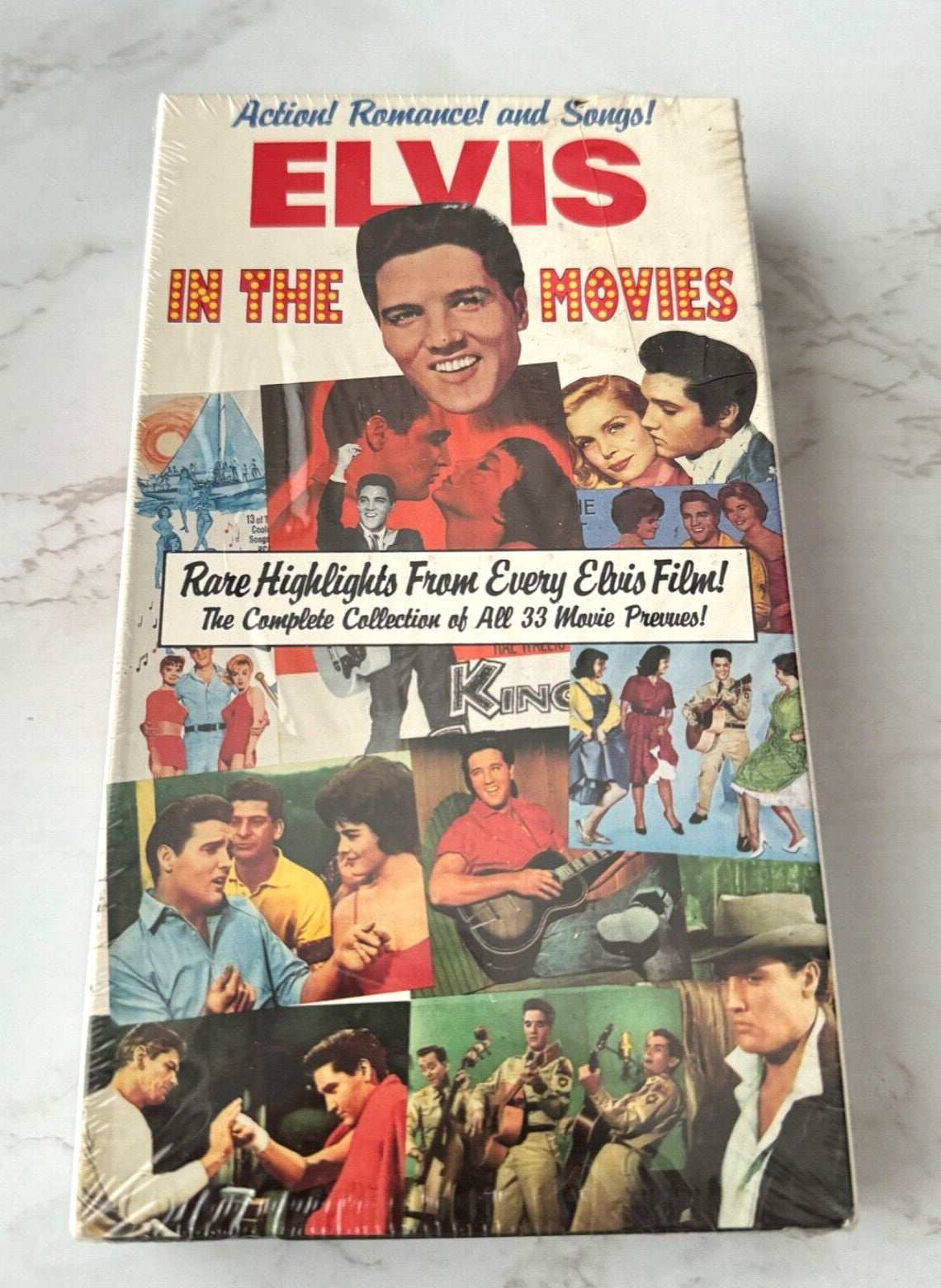 Elvis In The Movies A Complete Film Documentary VHS (1990)
