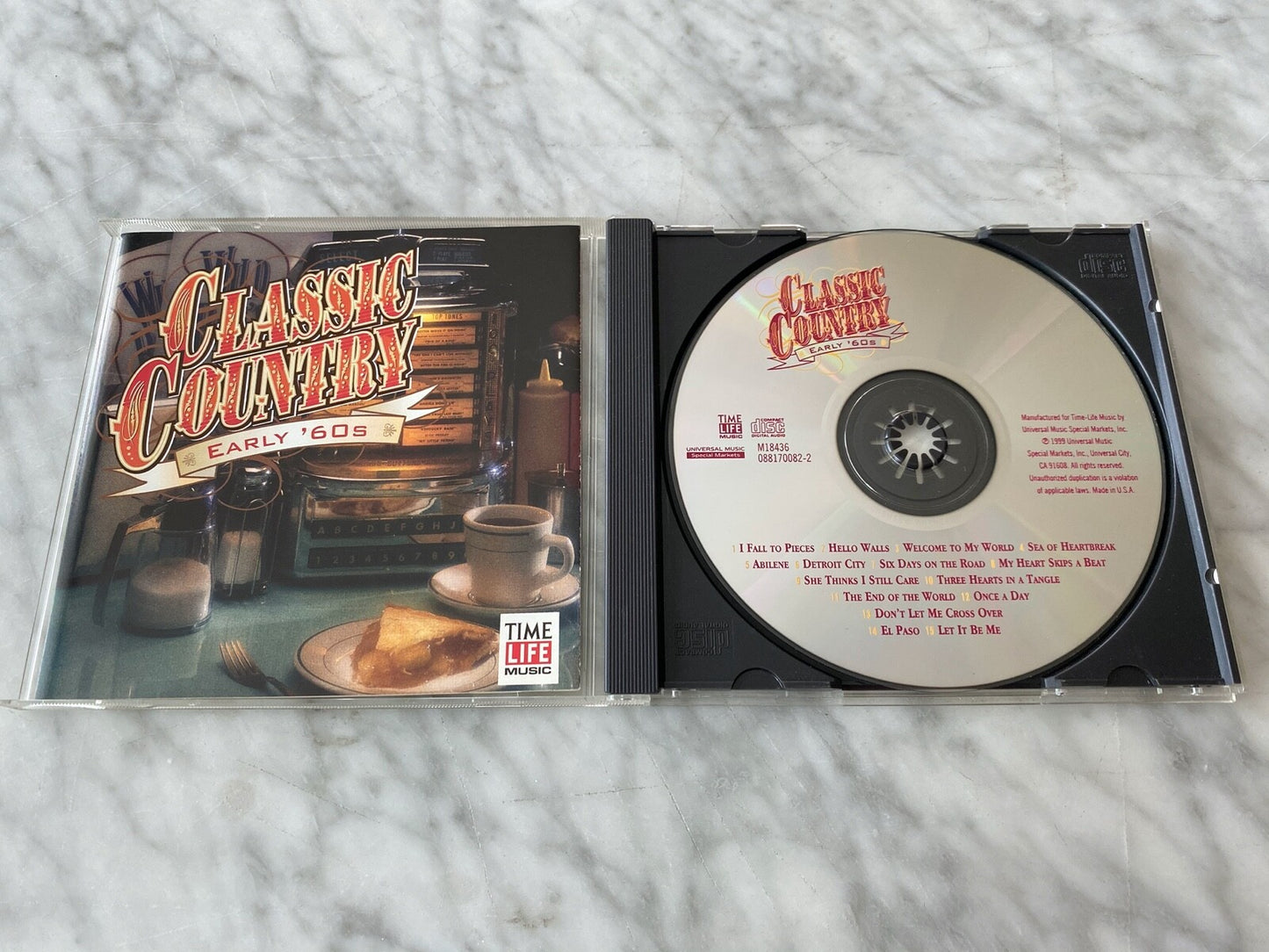 Various, The Everly Brothers, Skeeter Davis – Time Life Music Classic Country Early '60s (1999)