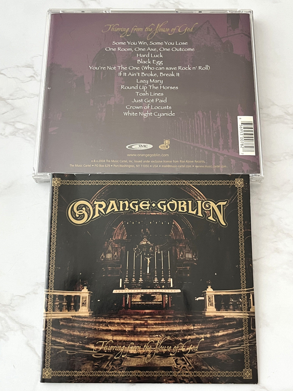 Orange Goblin – Thieving From The House Of God (2004) [ORIGINAL USA PRESS]