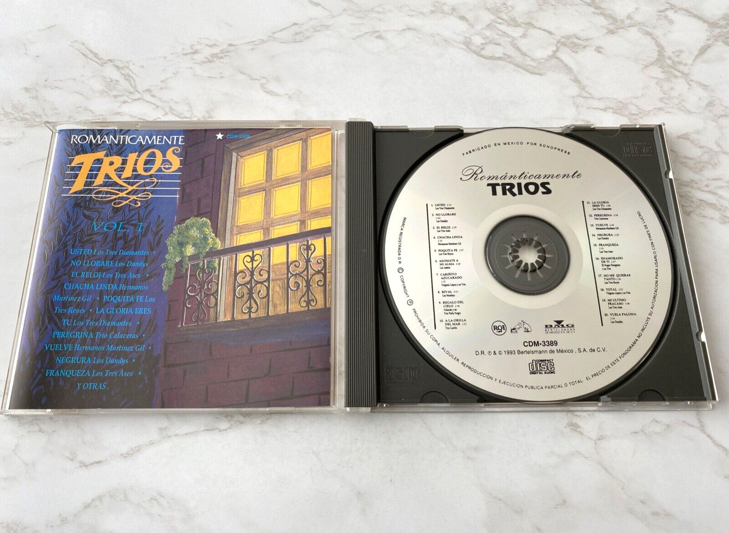 Romanticamente Trios Vol. 1 (1993) [ORIGINAL MEXICO PRESS]