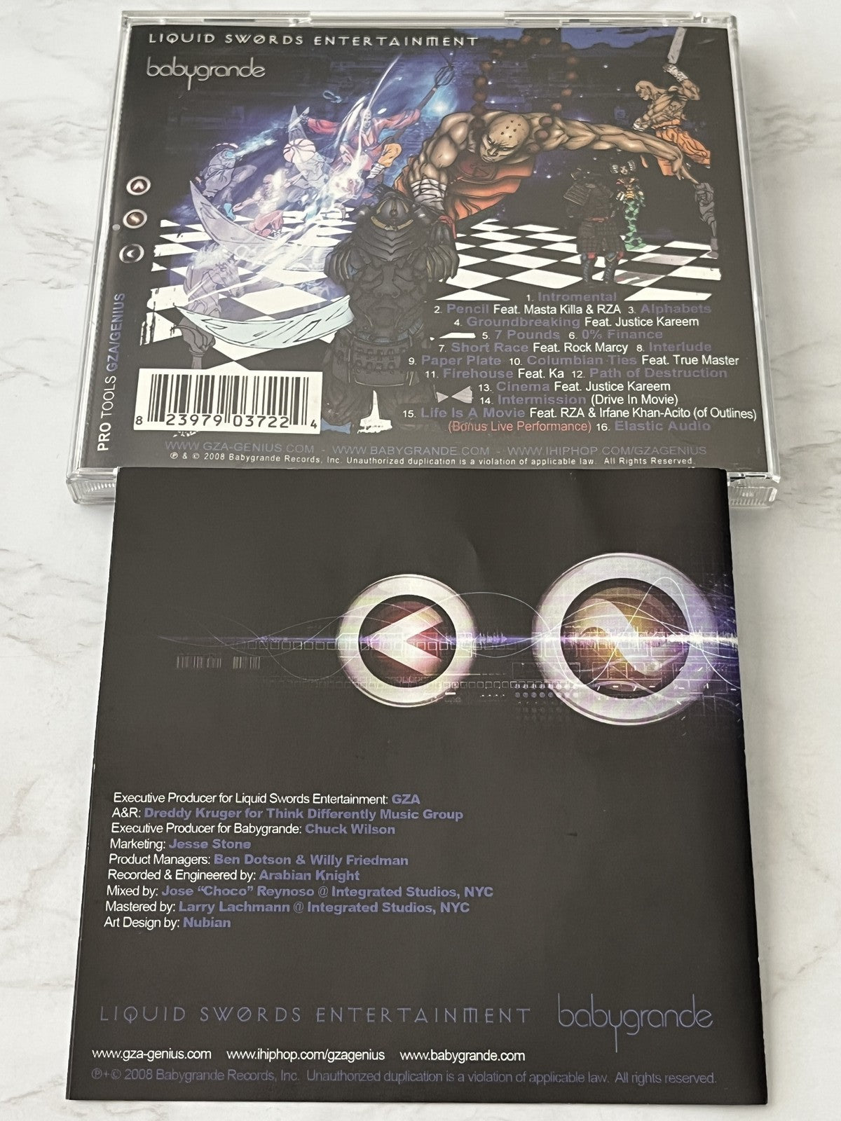 GZA / Genius – Pro Tools (2008) [ORIGINAL USA PRESS]