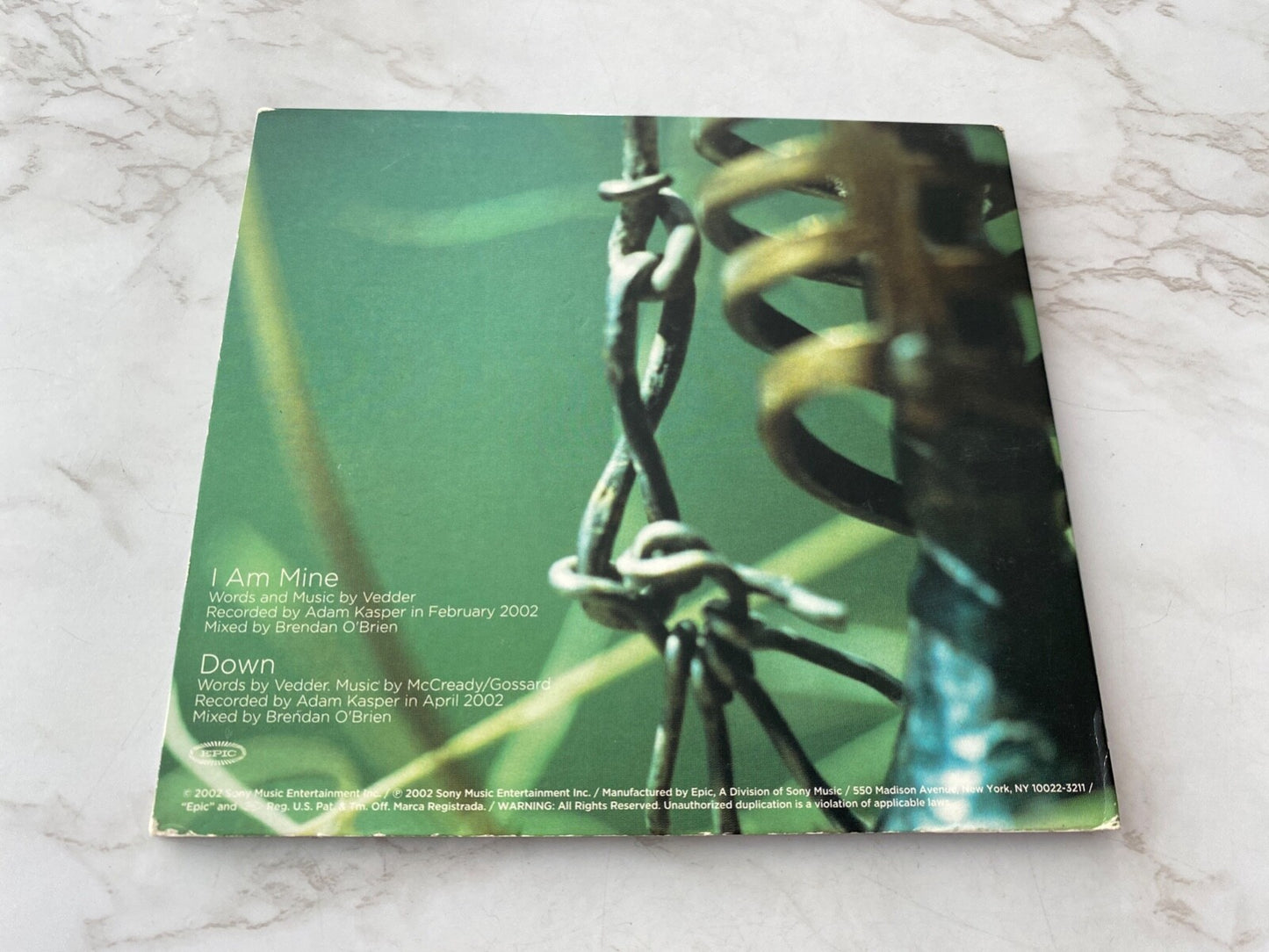 Pearl Jam – I Am Mine (Digipak) (2002)
