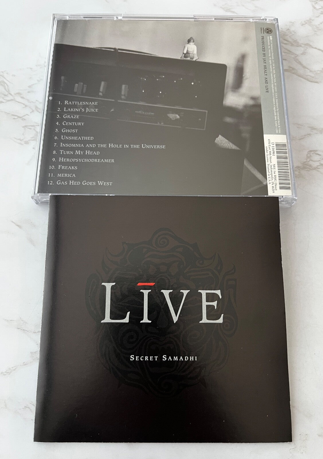 Live – Secret Samadhi (1997) [ORIGINAL USA PRESS]