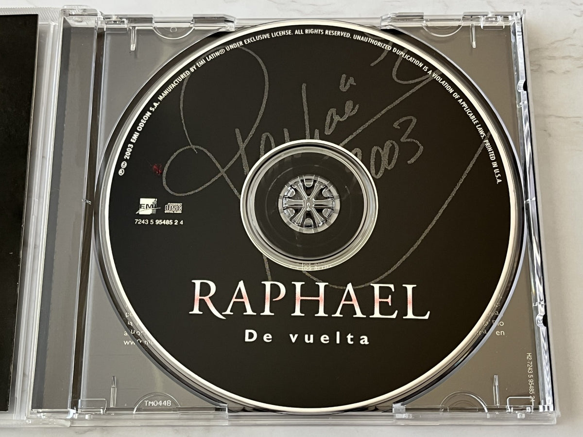 Raphael – De Vuelta (2003) [ORIGINAL USA PRESS]