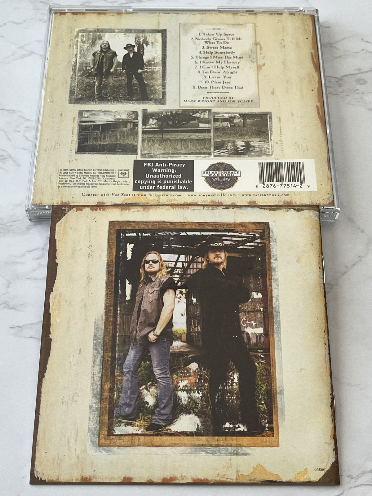 Van Zant – Get Right With The Man (2005) [ORIGINAL USA PRESS]