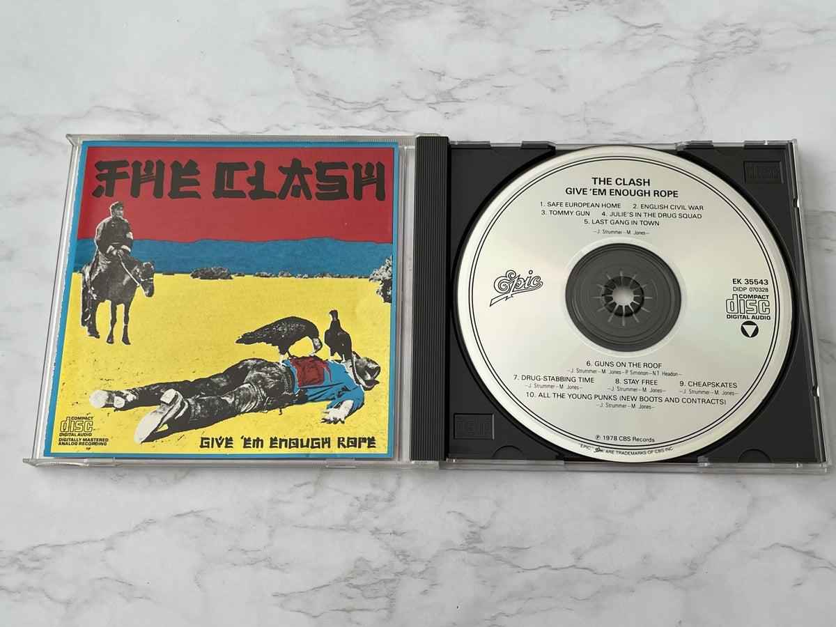 The Clash – Give Em Enough Rope [USA 1ST PRESS]