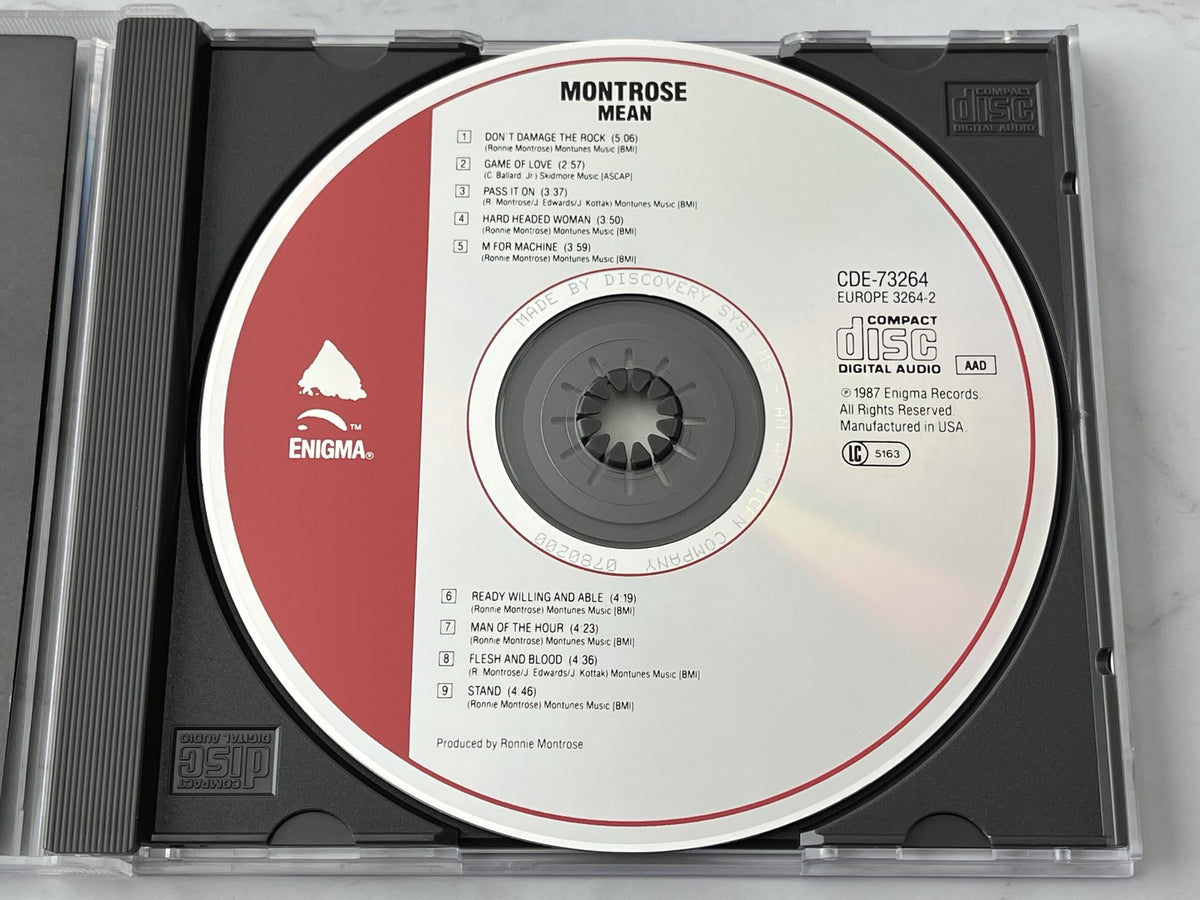 Montrose – Mean (1987) [ORIGINAL USA PRESS]