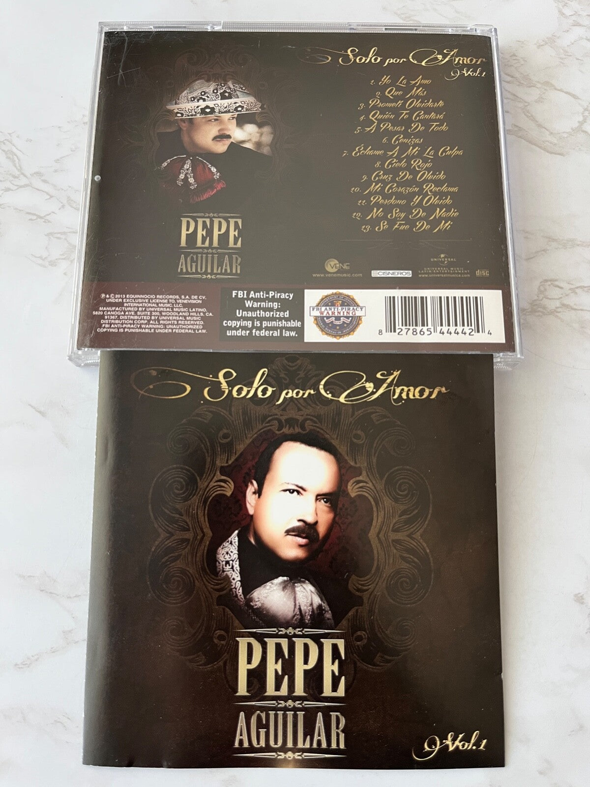 Pepe Aguilar – Solo Por Amor (2013) [ORIGINAL USA PRESS]