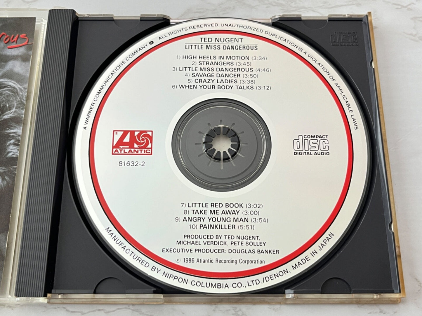 Ted Nugent – Little Miss Dangerous (1986) [JAPAN TARGET ERA]