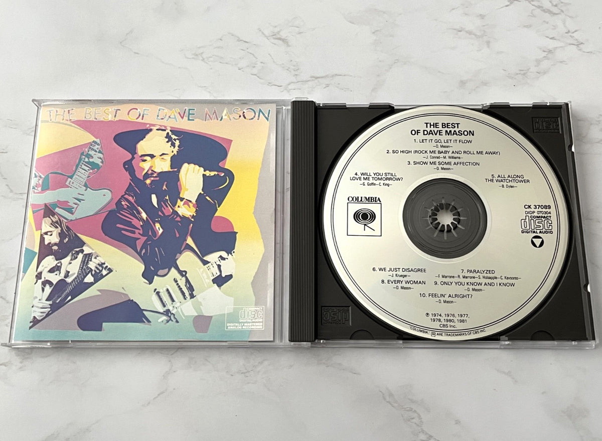 Dave Mason – The Best Of (1986) [ORIGINAL USA PRESS]