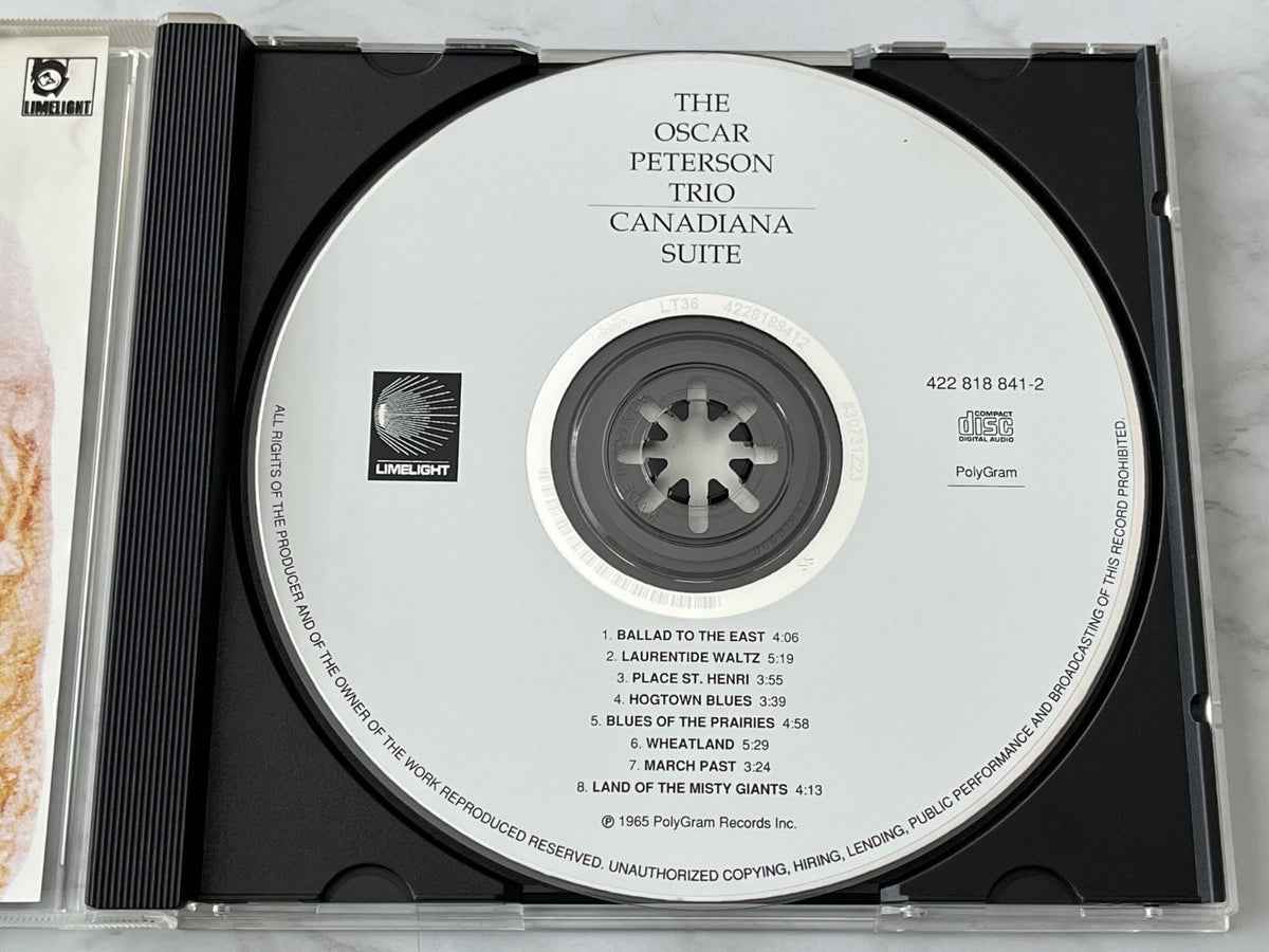 Oscar Peterson – The Oscar Peterson Trio Canadiana Suite [CANADA PRESS]