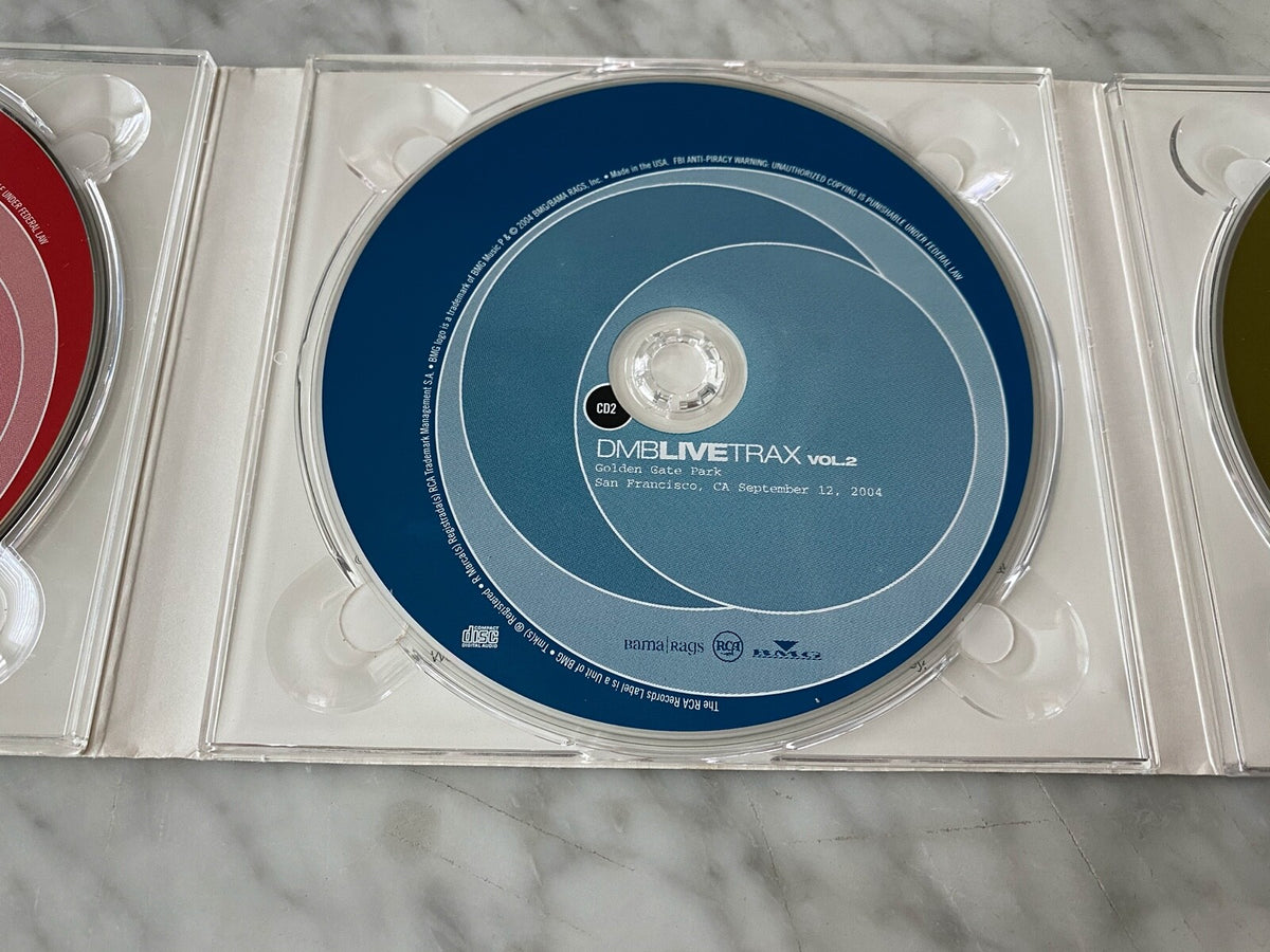 Dave Matthews Band – Live Trax Vol. 2 (Digipak) (2004) [ORIGINAL USA PRESS]