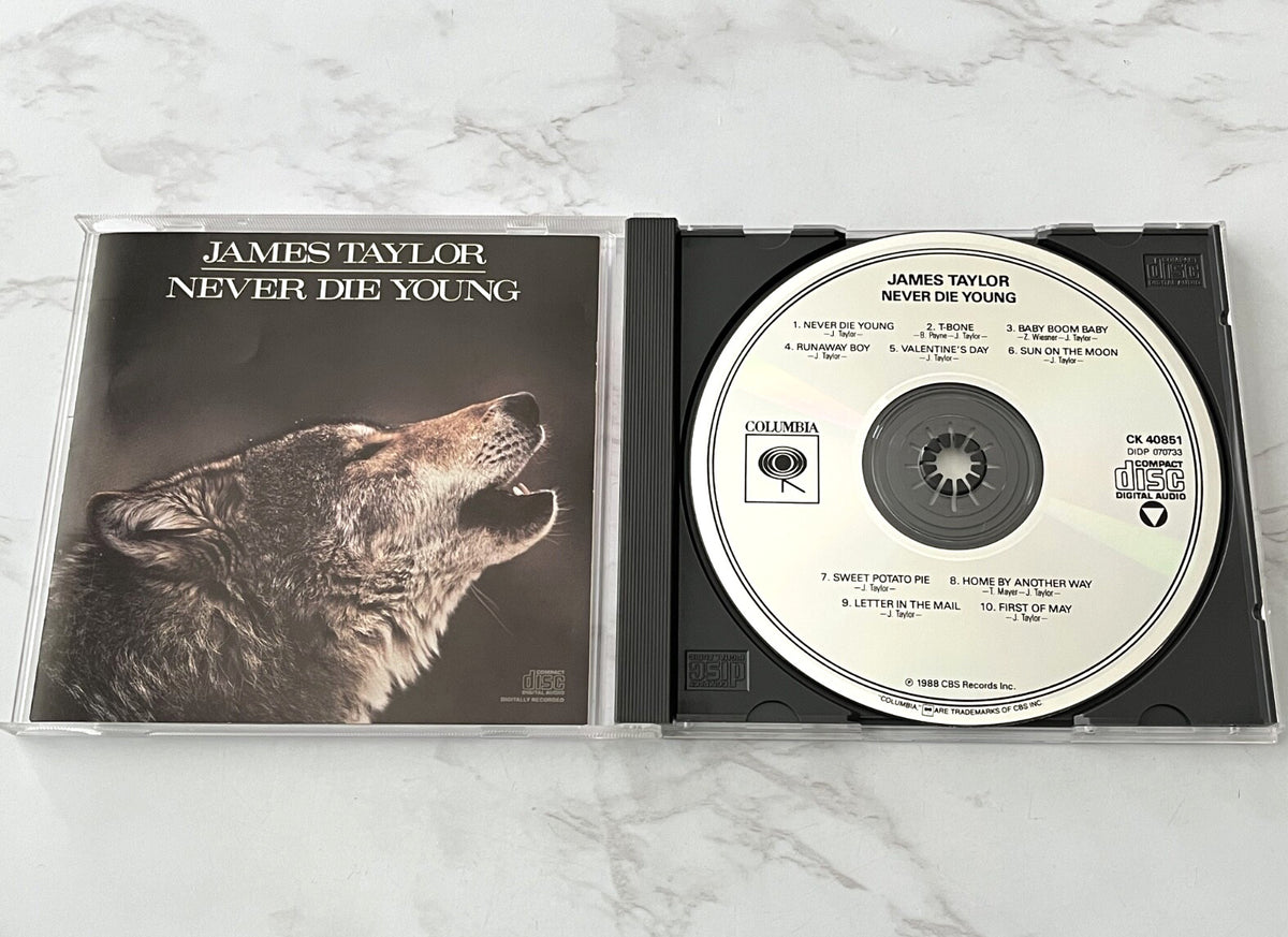 James Taylor – Never Die Young (1988) [DADC PRESS]