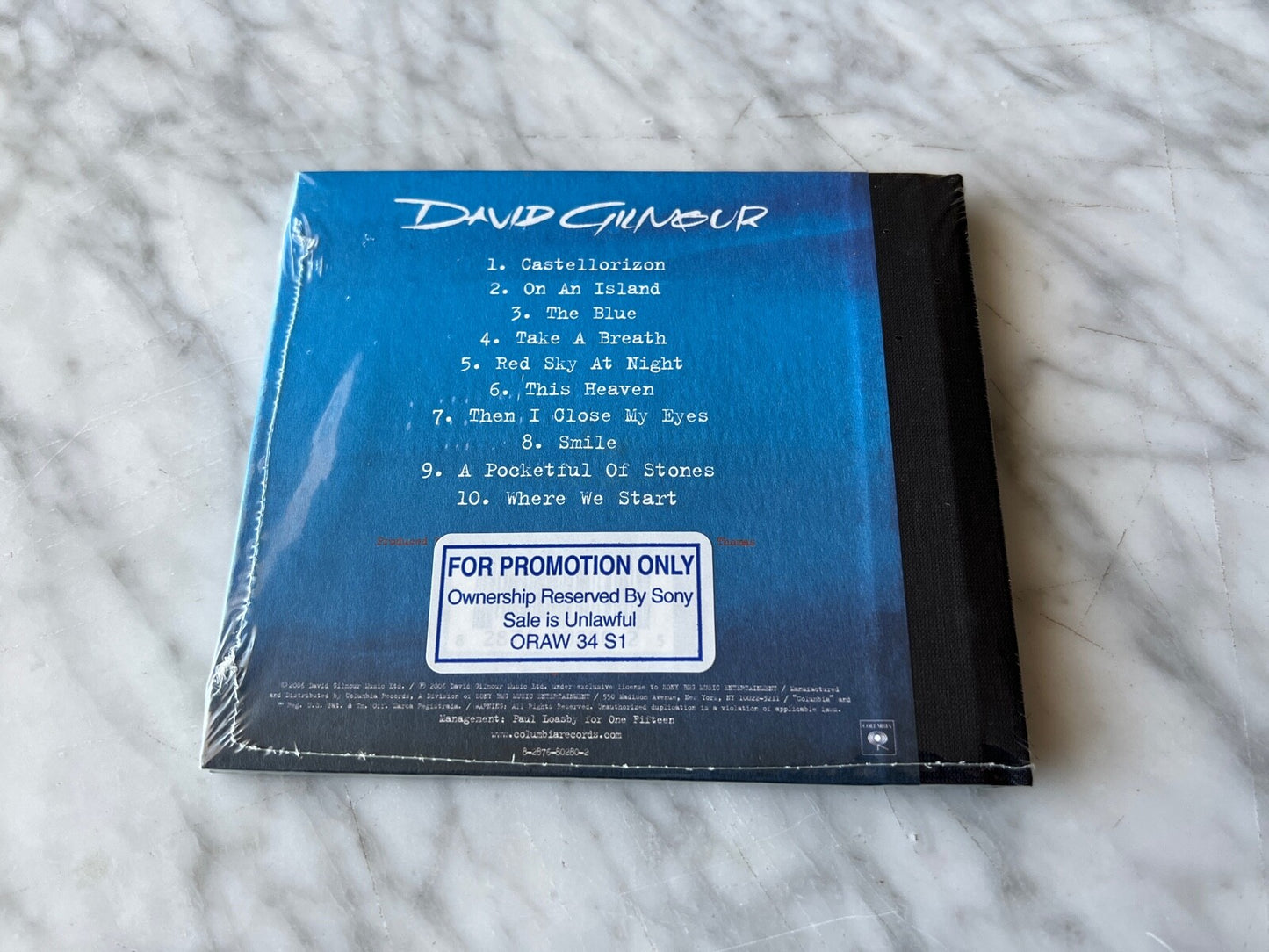 David Gilmour – On An Island (Promo) (2006)
