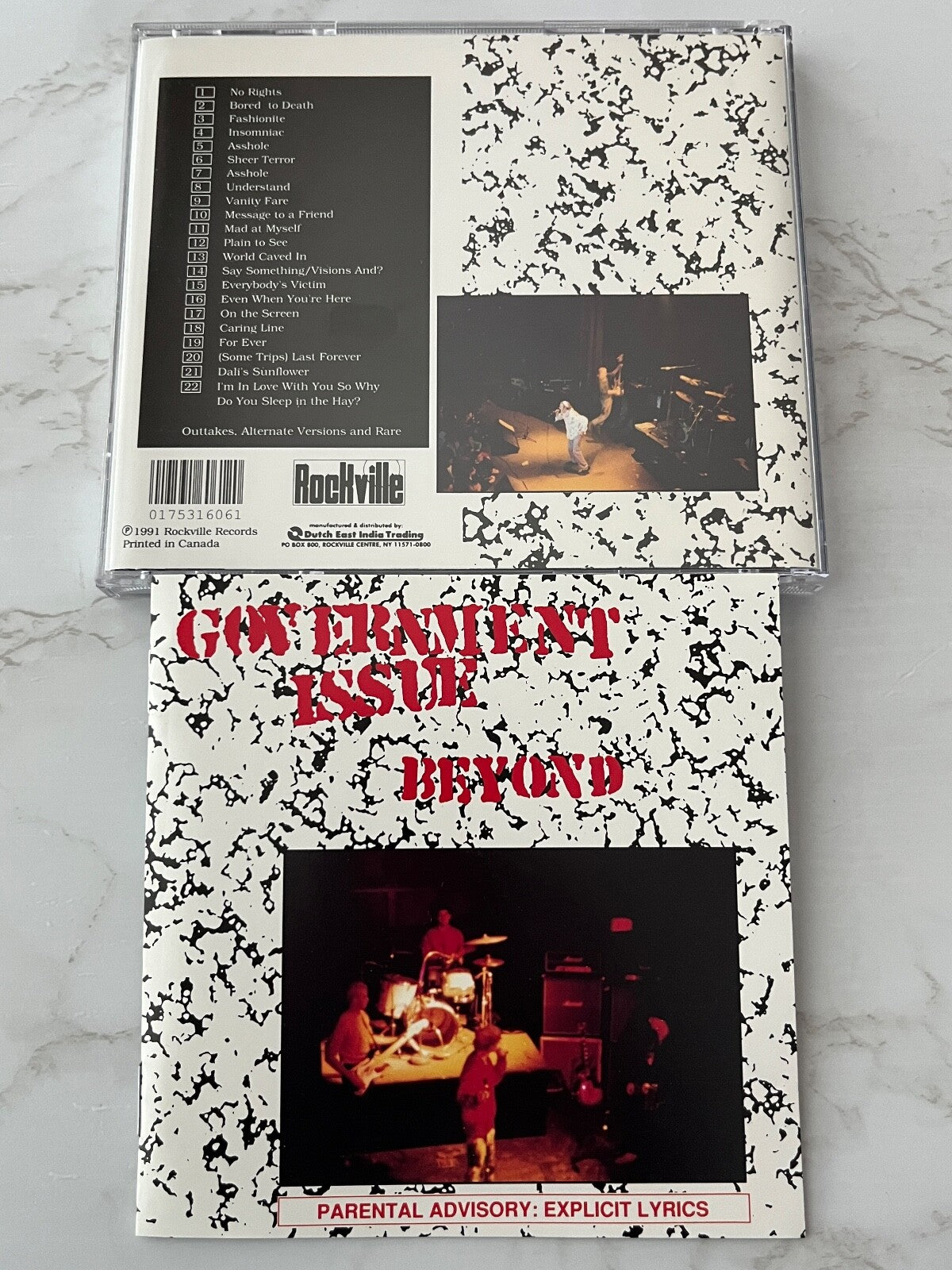 Government Issue – Beyond (1991) [ORIGINAL USA PRESS]