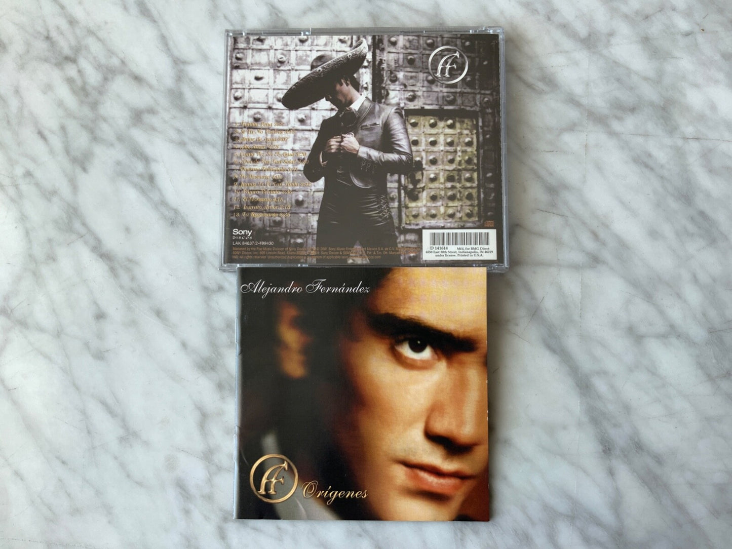 Alejandro Fernandez – Orígenes (2001) [ORIGINAL USA PRESS]