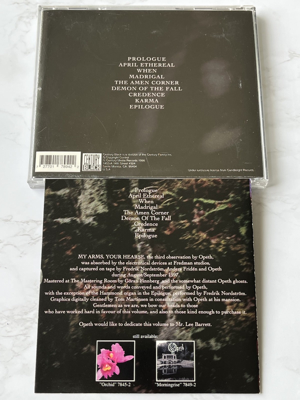 Opeth – My Arms Your Hearse (1998) [ORIGINAL USA PRESS]