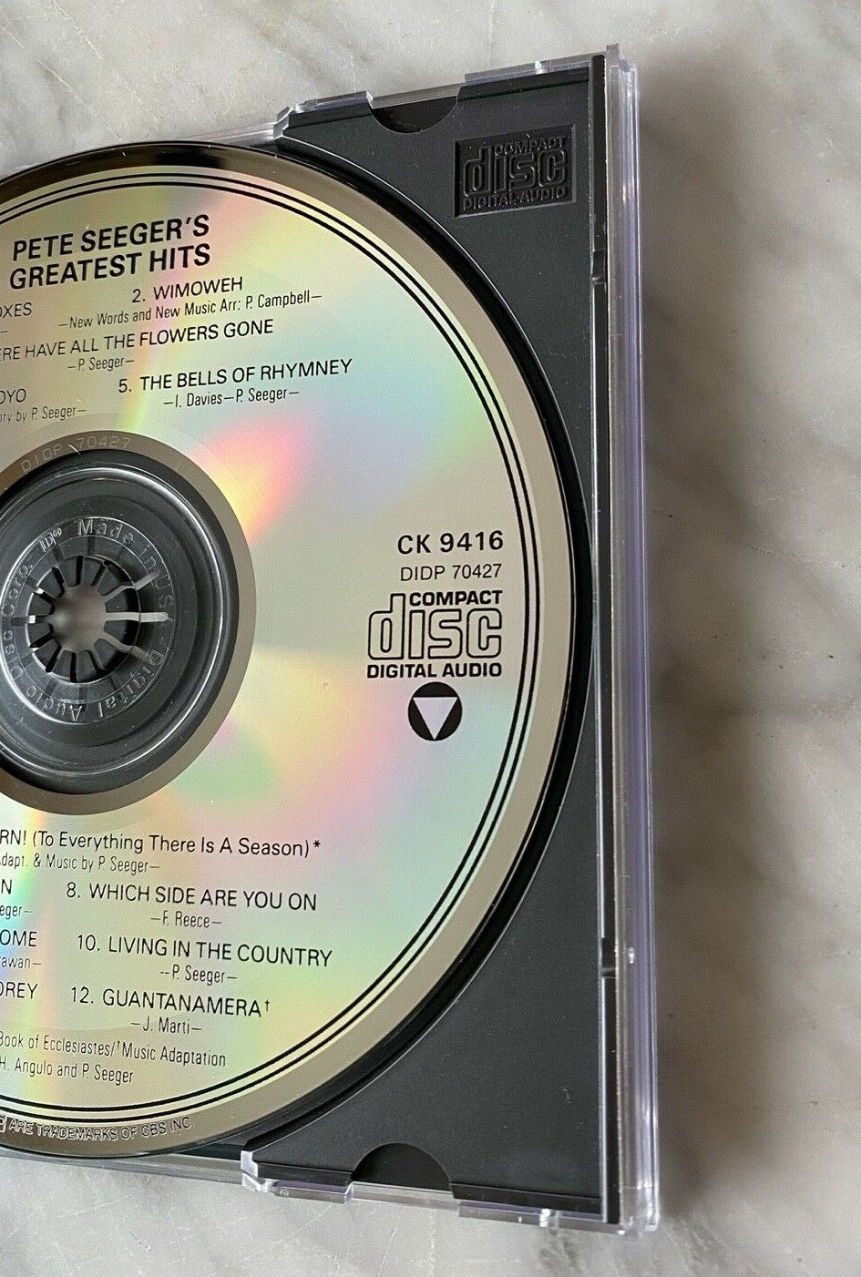 Pete Seeger – Greatest Hits [DADC PRESS]