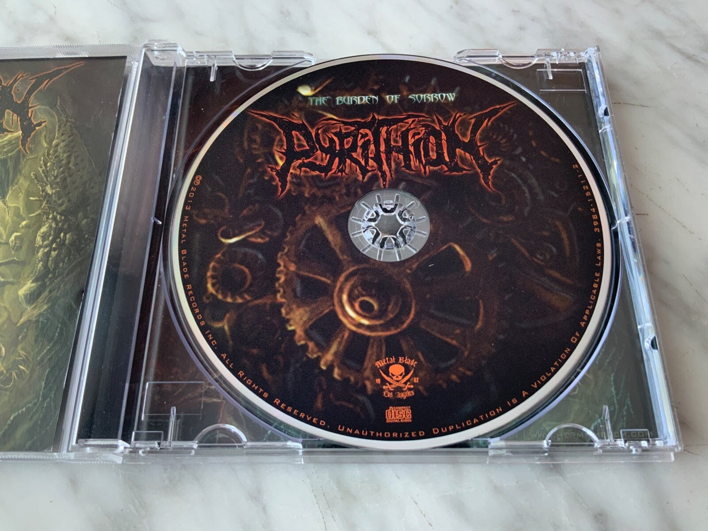 Pyrithion – The Burden Of Sorrow (EP) (2013) [ORIGINAL USA PRESS]