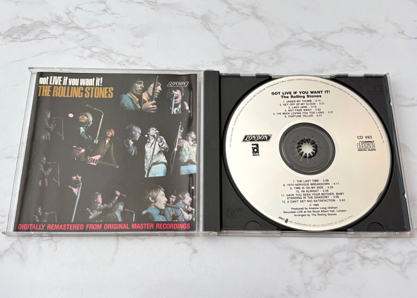 The Rolling Stones – Got Live If You Want It (1986) [JAPAN TARGET ERA]