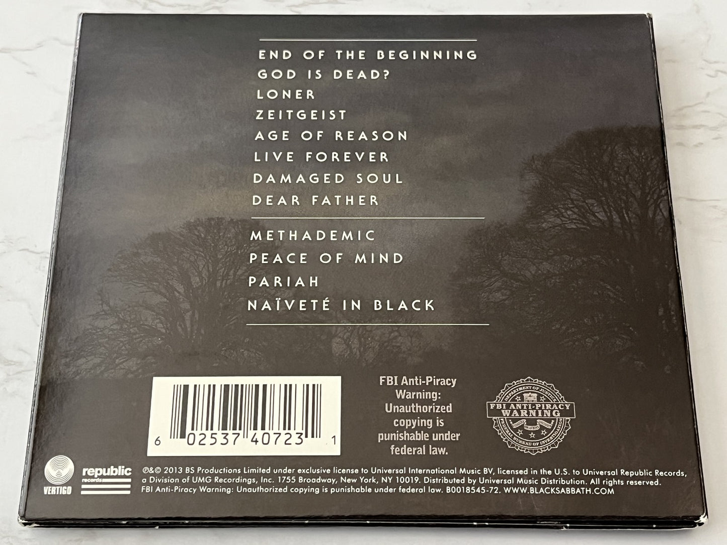 Black Sabbath – 13 (Digipak) (2013)