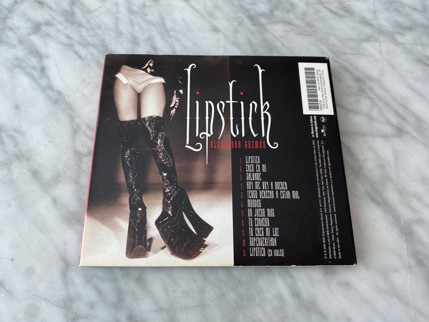 Alejandra Guzmán – Alejandra Guzman Lipstick (Digipak) (2004) [ORIGINAL USA PRESS]