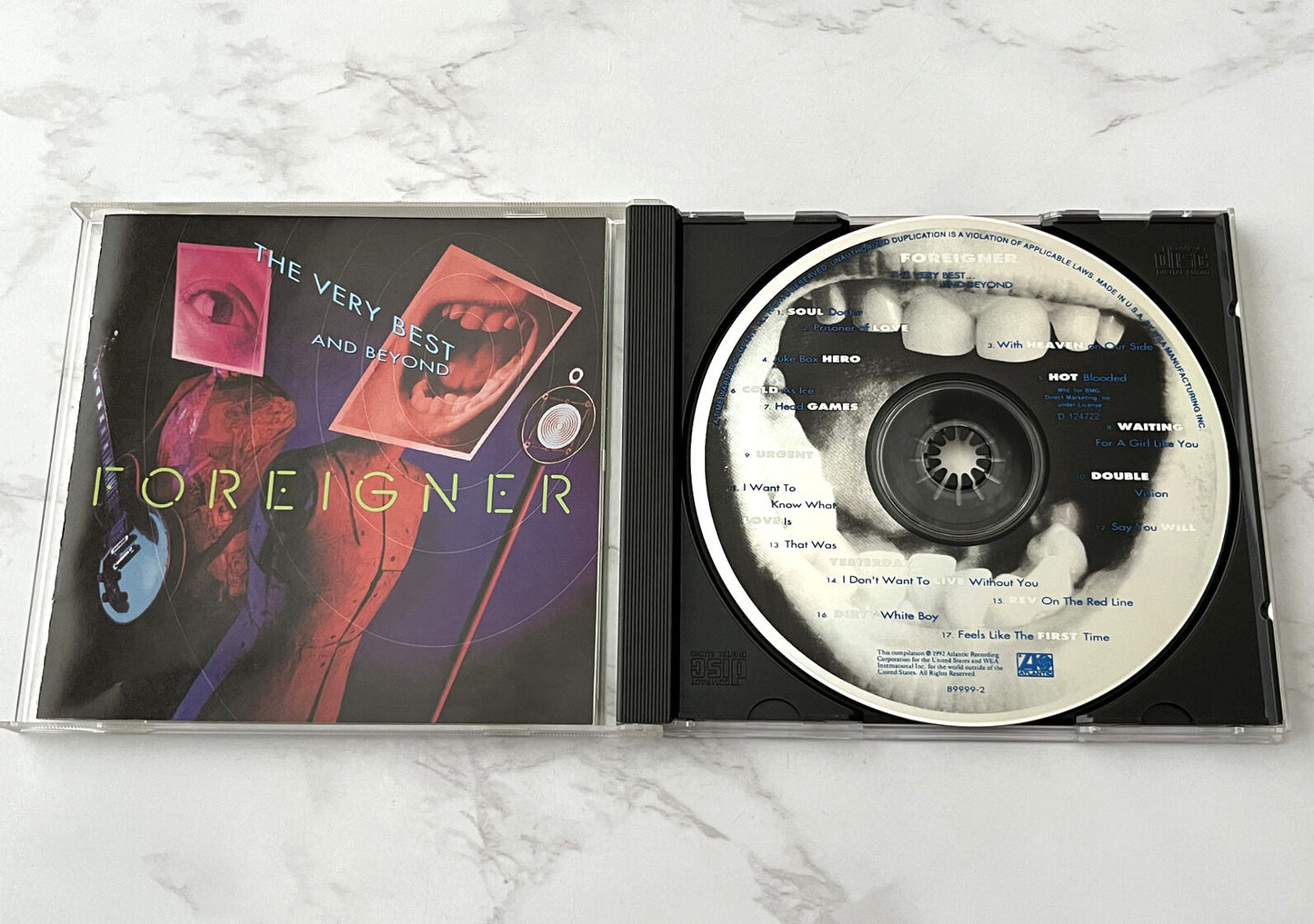 Foreigner – The Very Best And Beyond (1992) [ORIGINAL USA PRESS]