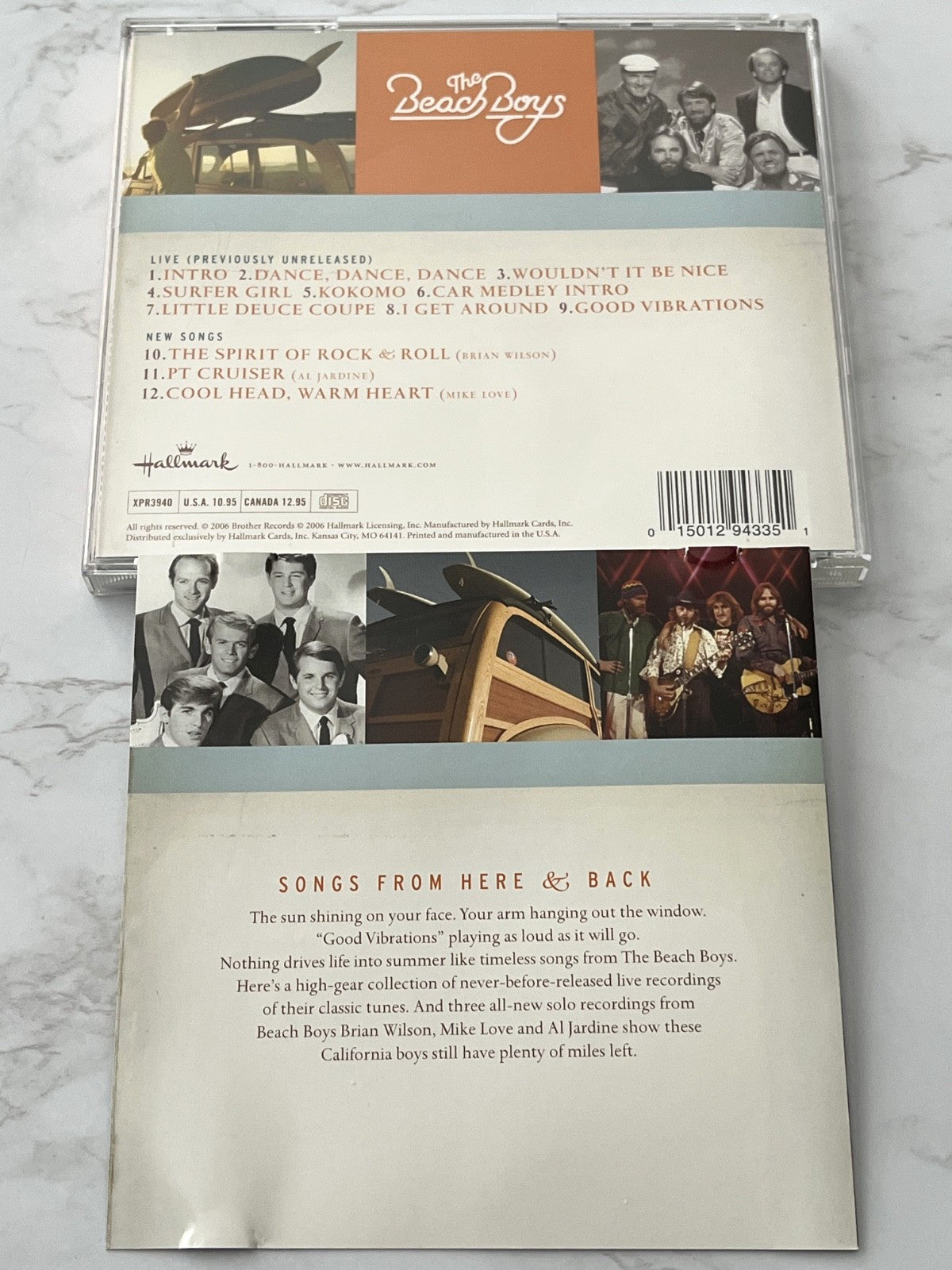 The Beach Boys – Songs From Here & Back (2006) [ORIGINAL USA PRESS]