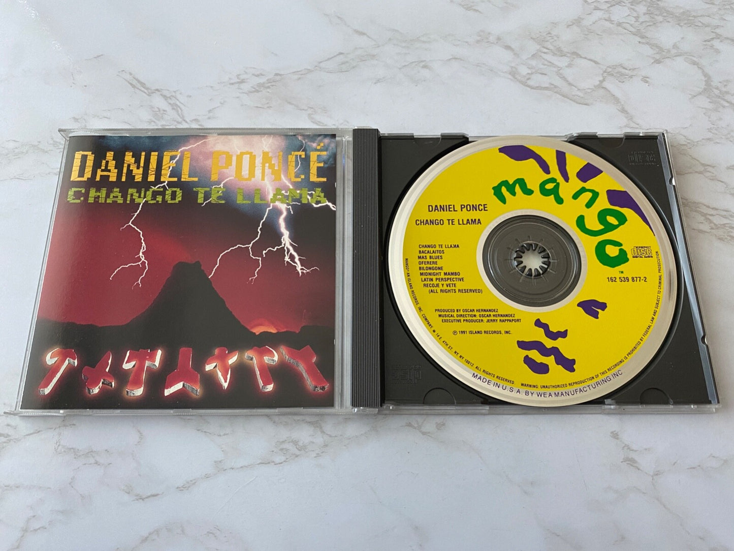 Daniel Ponce – Chango Te Llama (1991) [ORIGINAL USA PRESS]