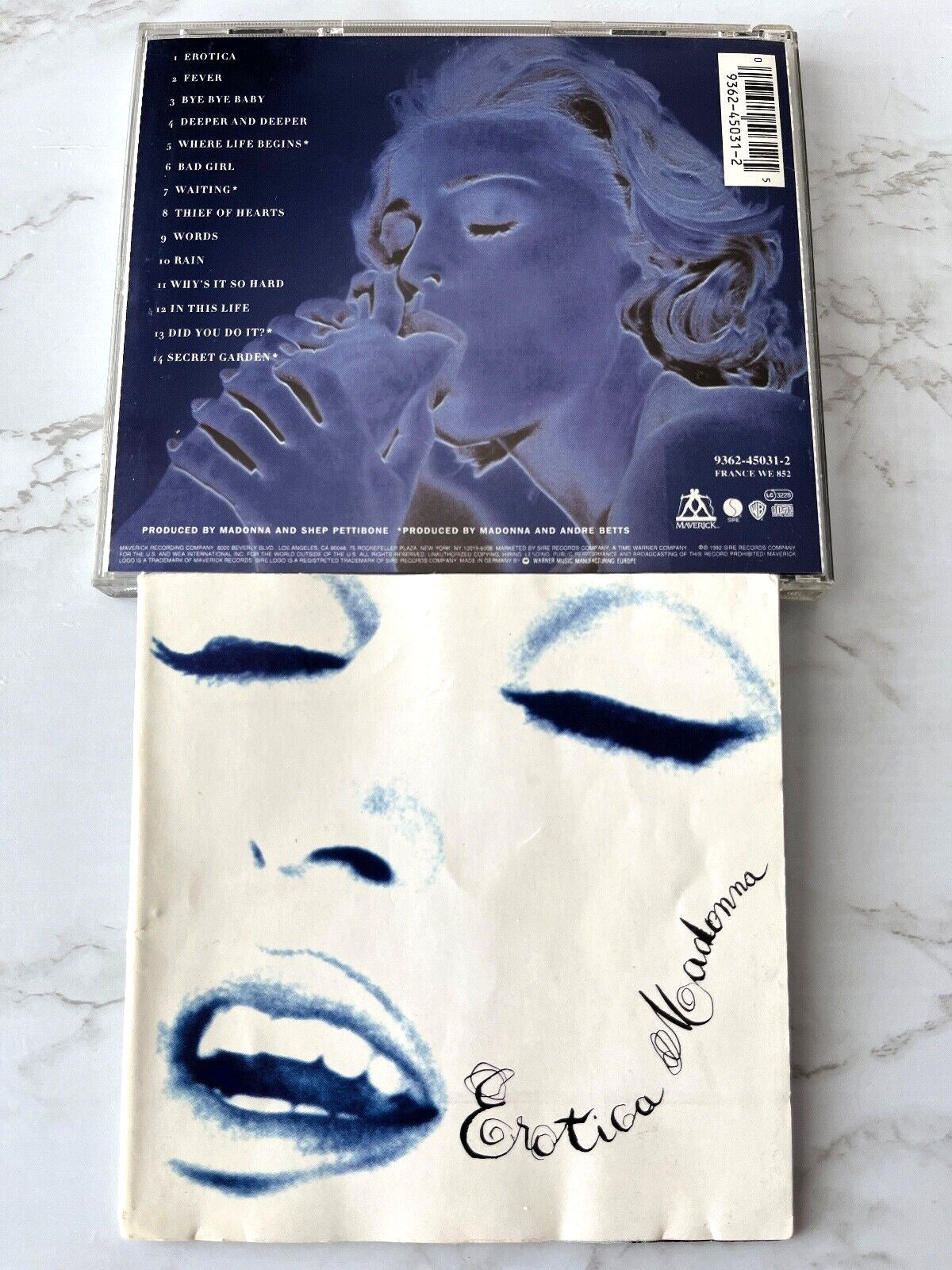 Madonna – Erotica (1992) [ORIGINAL USA PRESS]