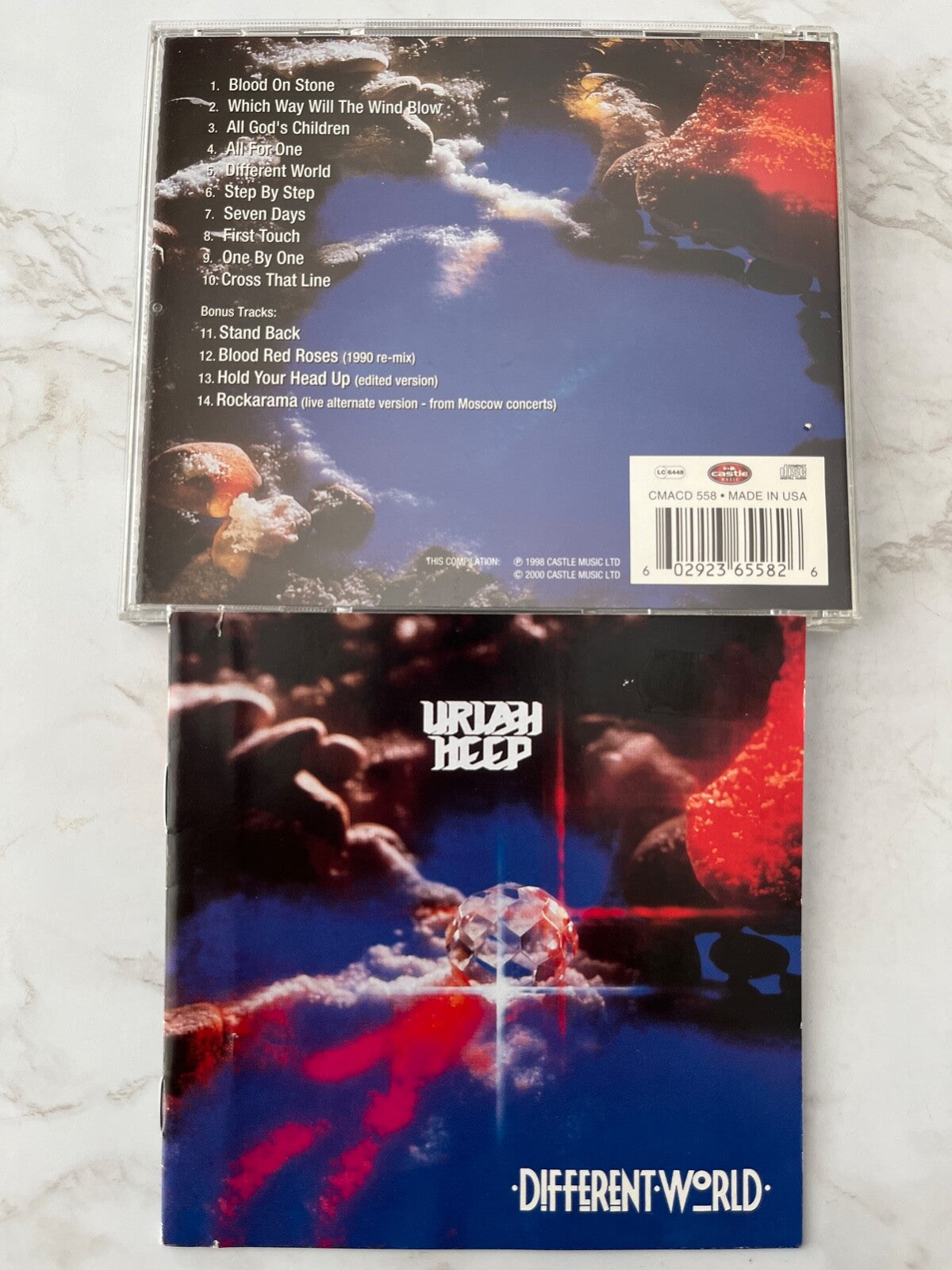 Uriah Heep – Different World (2000) [ORIGINAL USA PRESS]