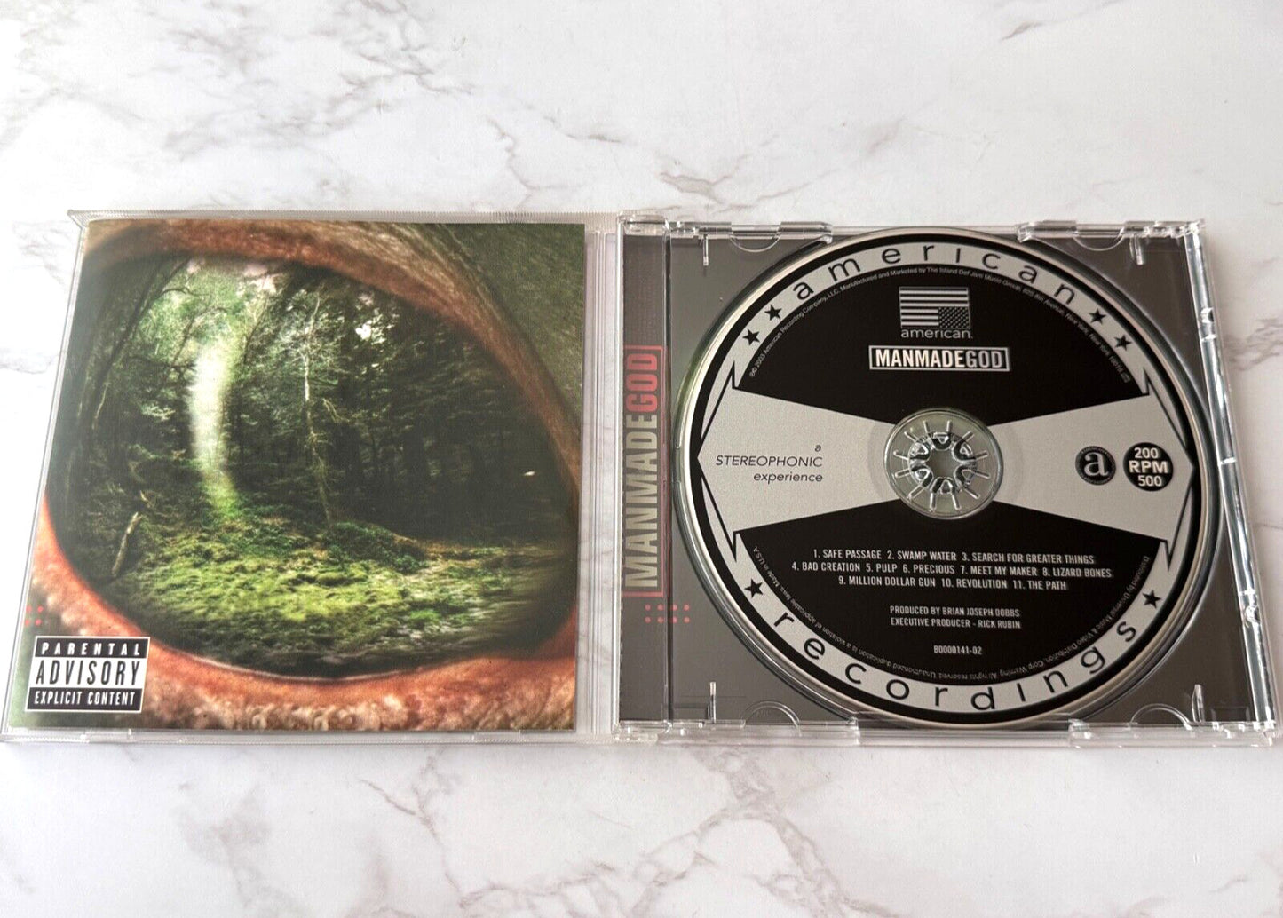 Manmade God – Manmade God (2003) [ORIGINAL USA PRESS]
