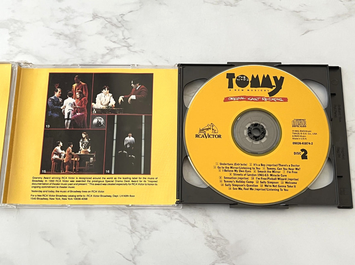 The Who's Tommy Original Cast Recording (1993)