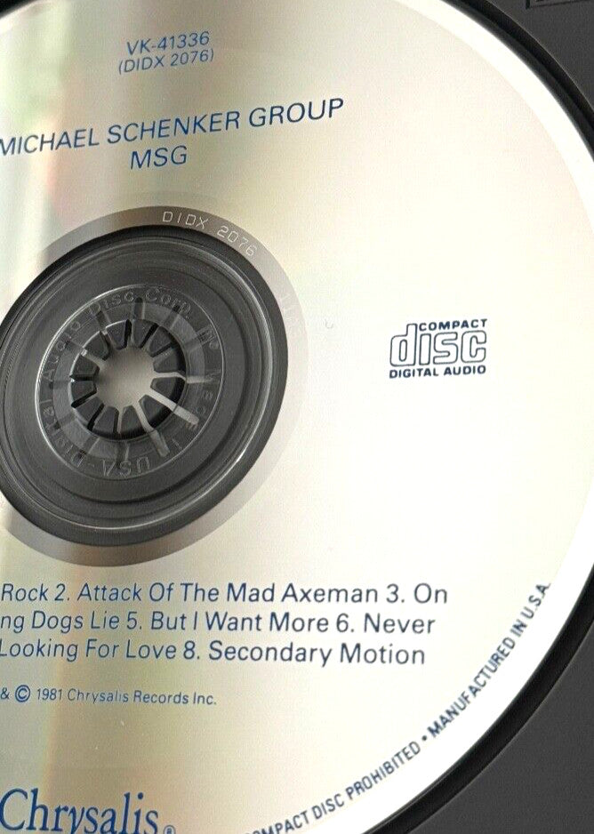The Michael Schenker Group – MSG [DADC PRESS]