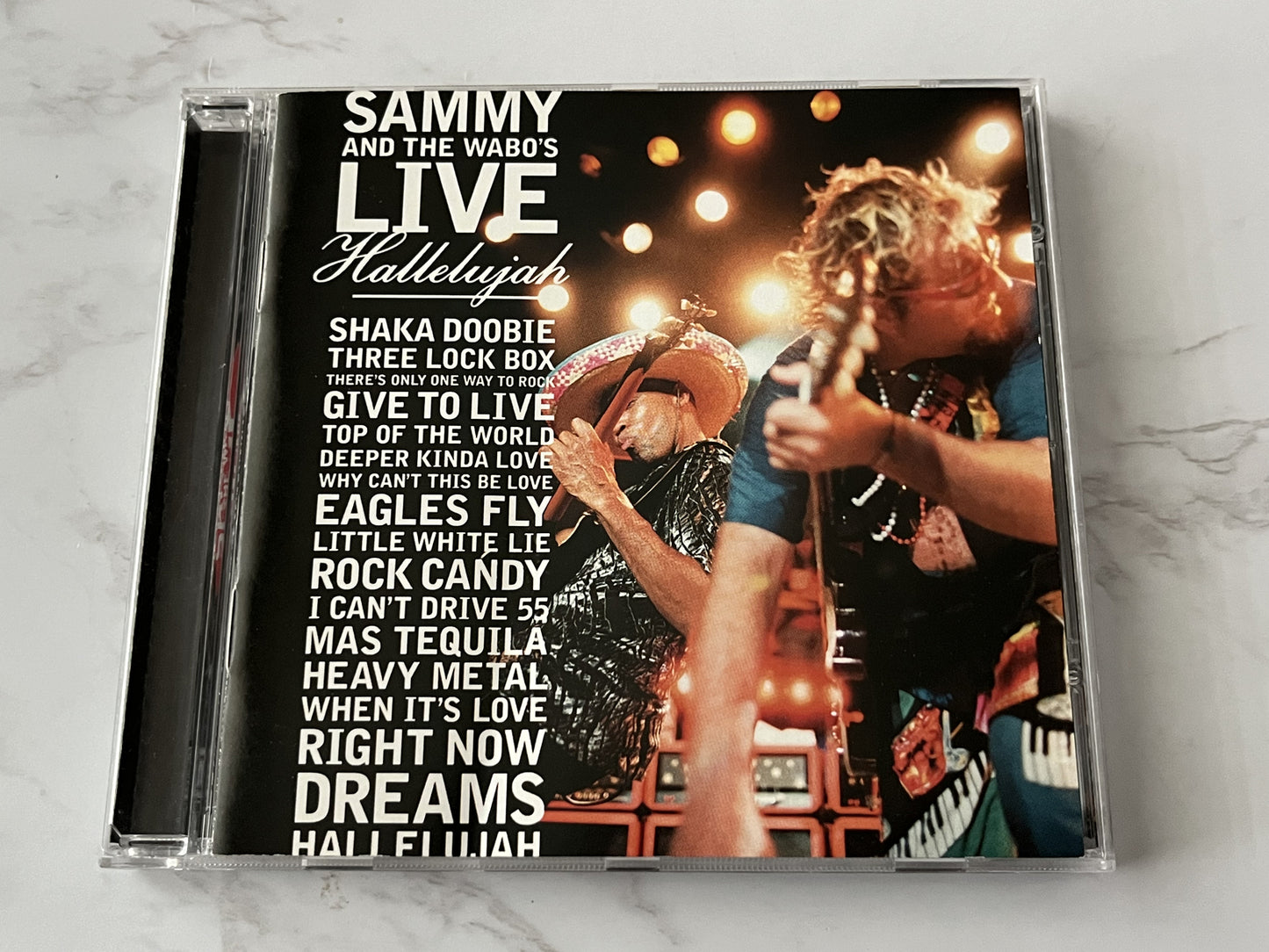 Sammy Hagar – Live Hallelujah (2003) [ORIGINAL USA PRESS]