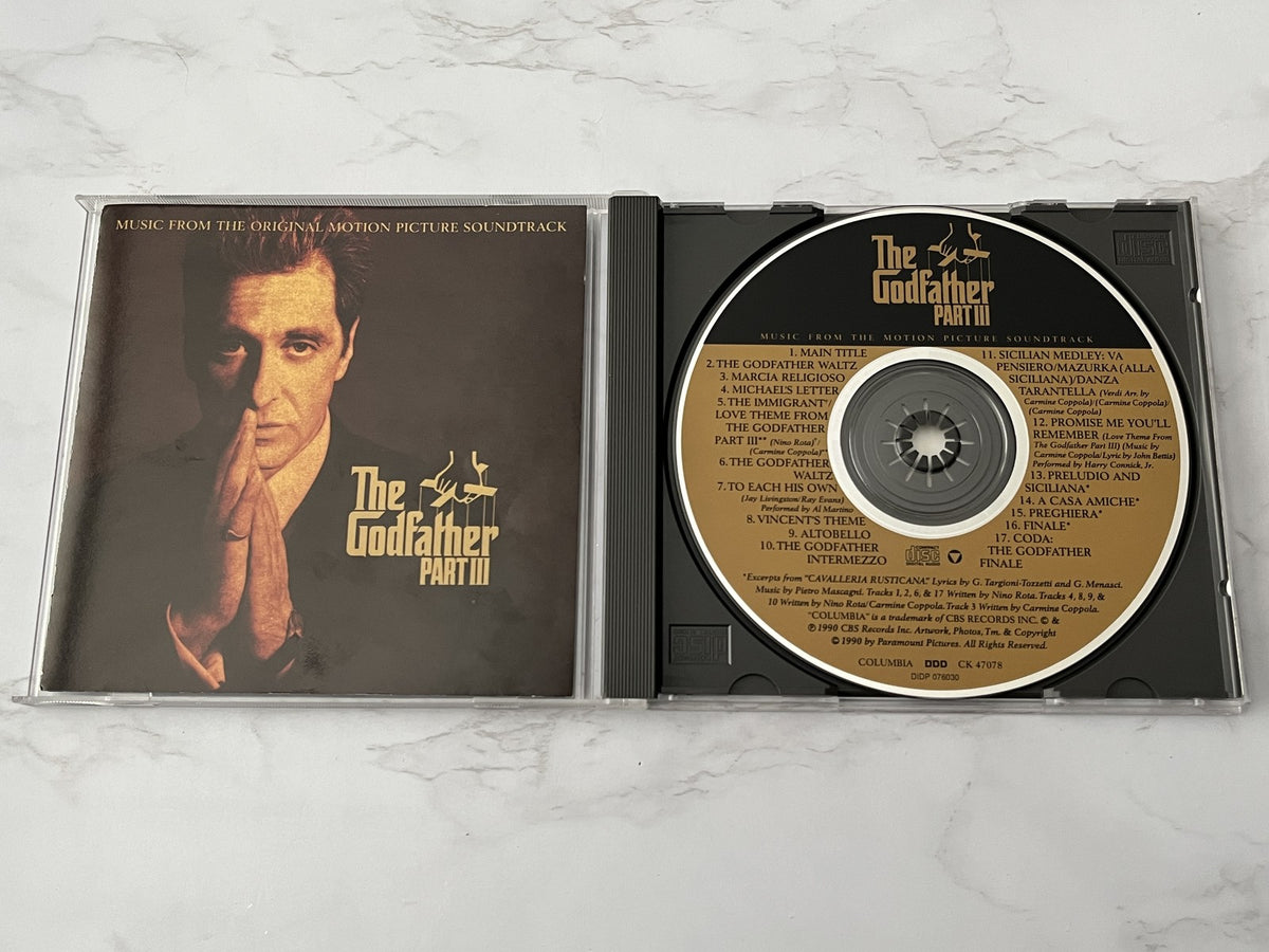 The Godfather Part III Original Soundtrack (1990) [USA 1ST PRESS]
