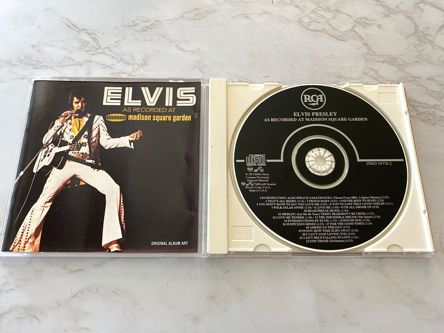 Elvis Presley – As Recorded At Madison Square Garden (1991) [JVC PRESS]