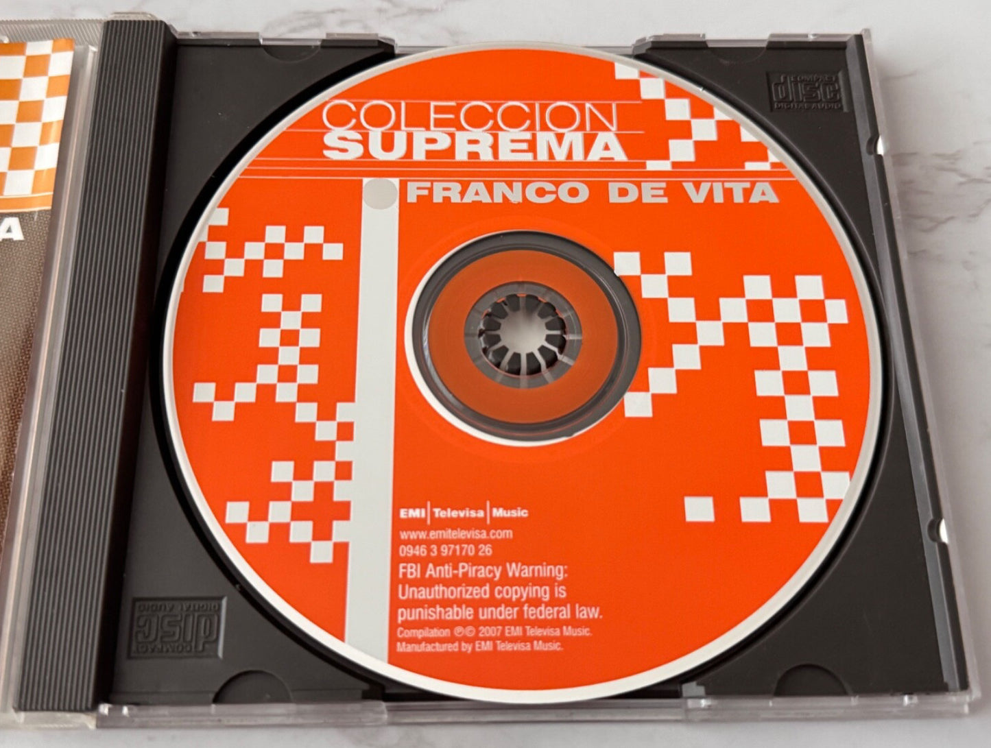 Franco De Vita – Coleccion Suprema (2007) [ORIGINAL USA PRESS]