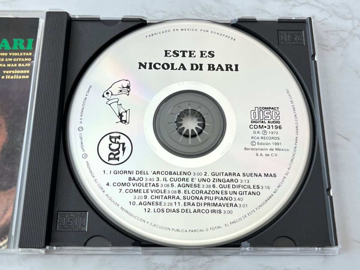 Nicola Di Bari – Este Es Nicola Di Bari [ORIGINAL MEXICO PRESS]