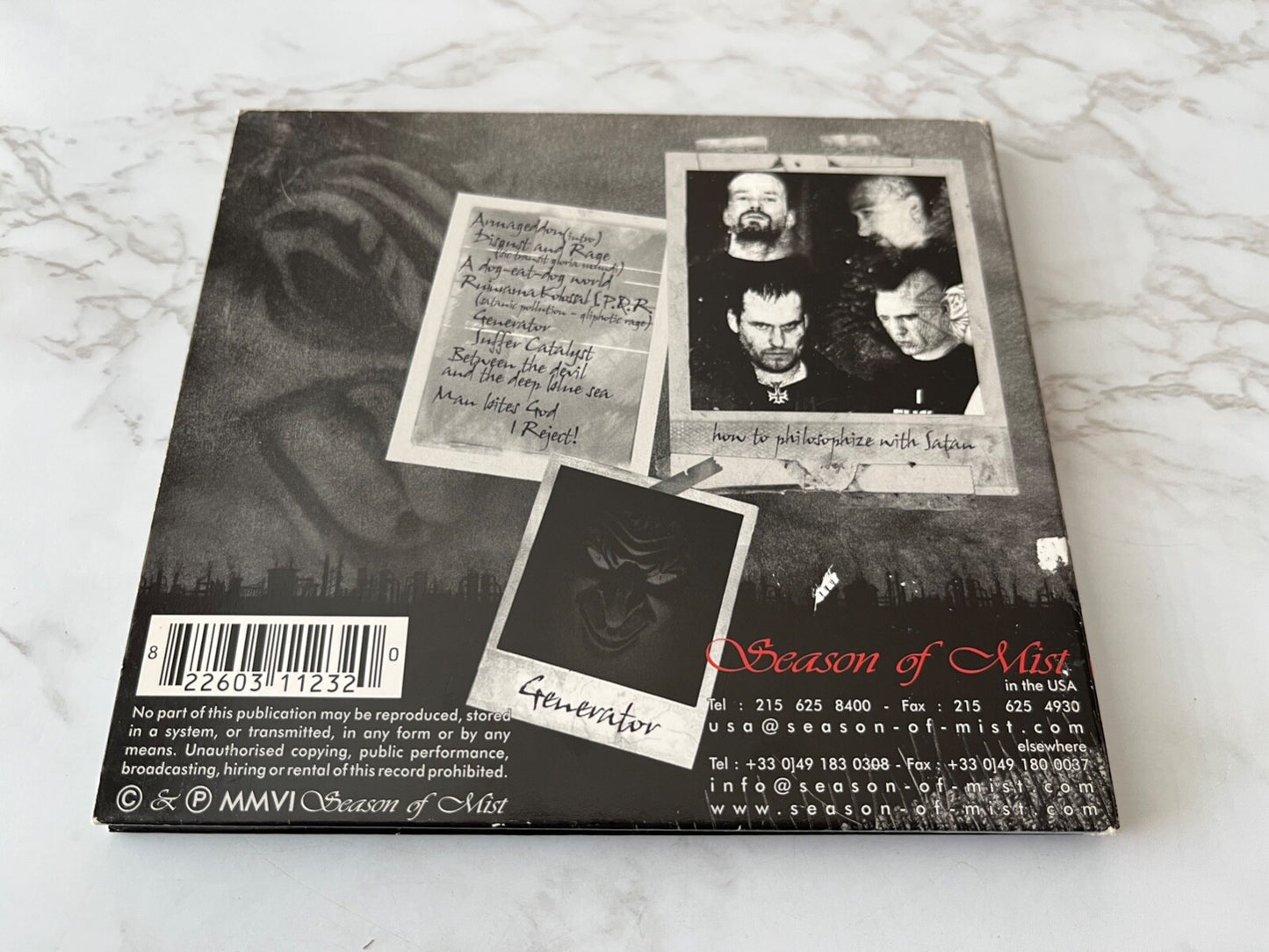Aborym – Generator (Digipak) (2006)