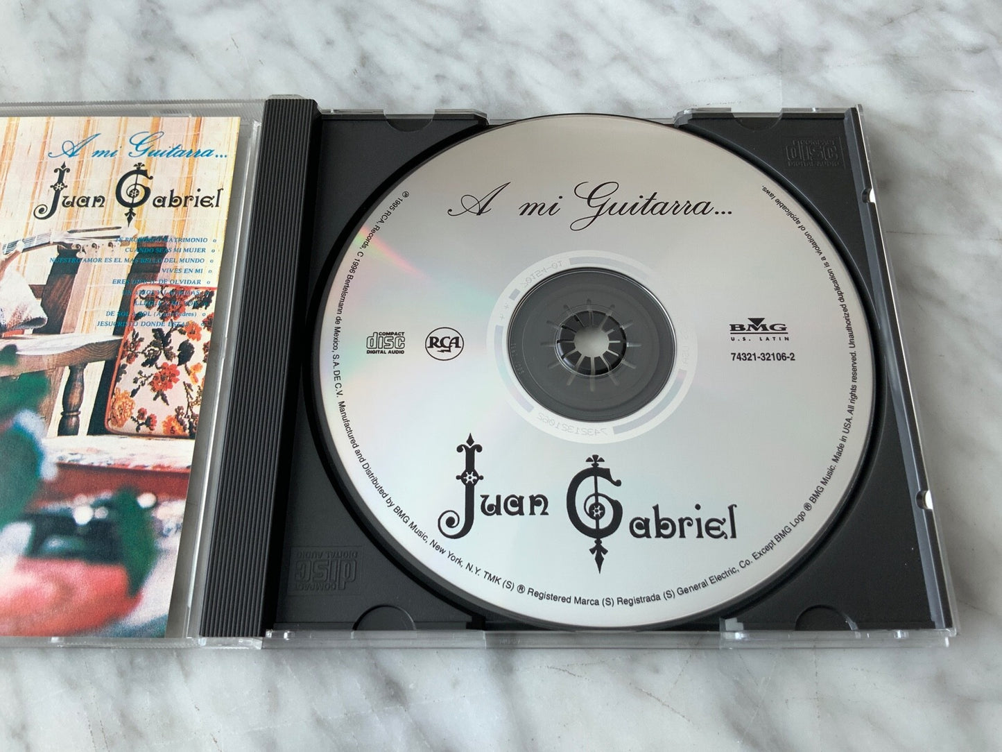 Juan Gabriel – A Mi Guitarra (1996) [ORIGINAL USA PRESS]