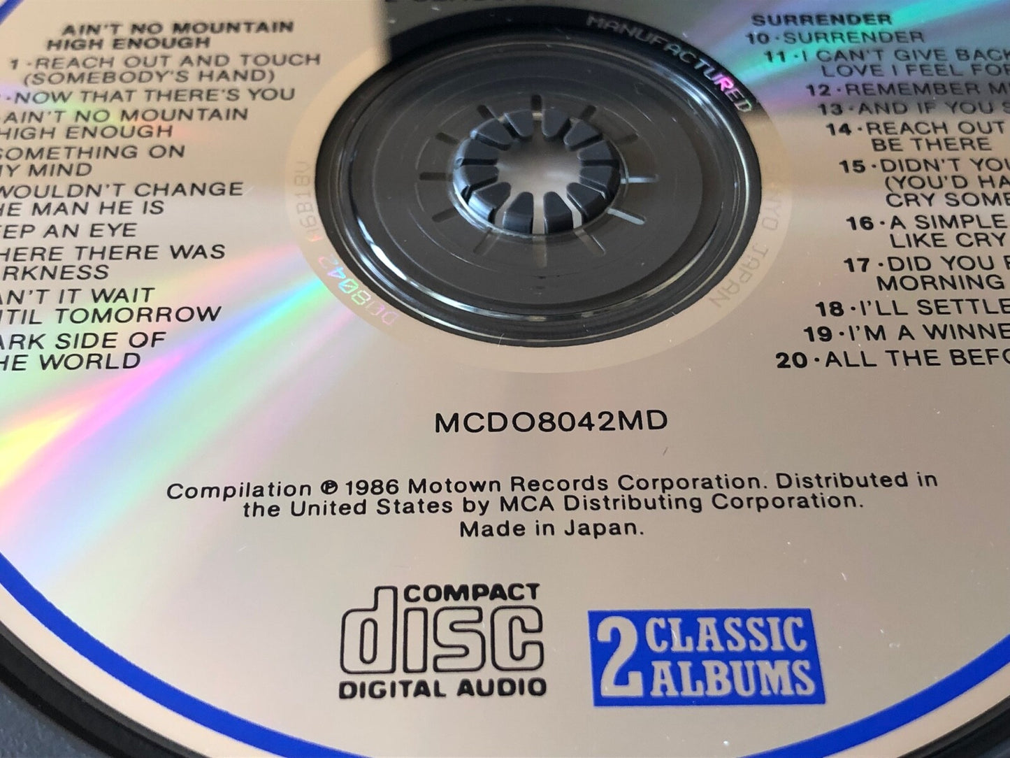 Diana Ross, The Supremes – Ain't No Mountain High Enough / Surrender