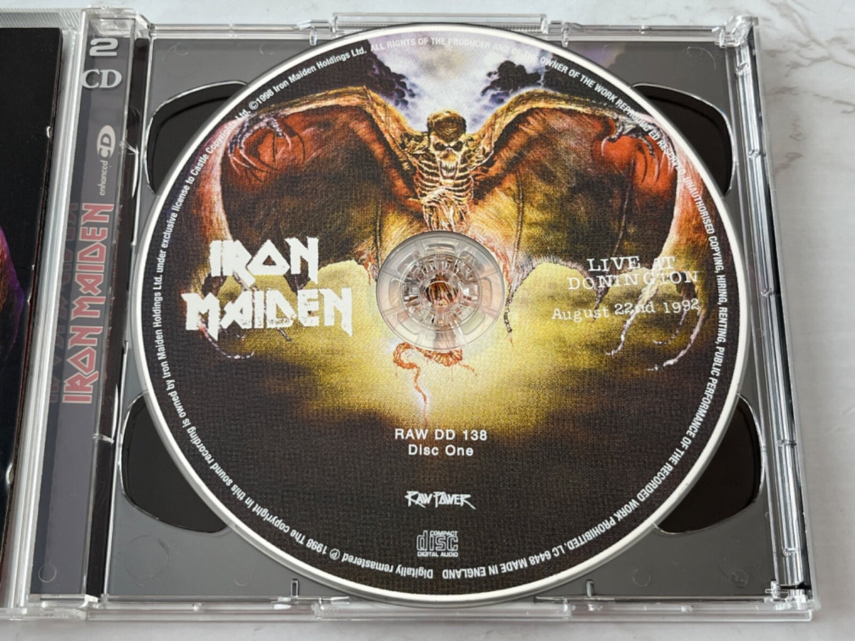 Iron Maiden – Live At Donington (1998) [UK PRESS]