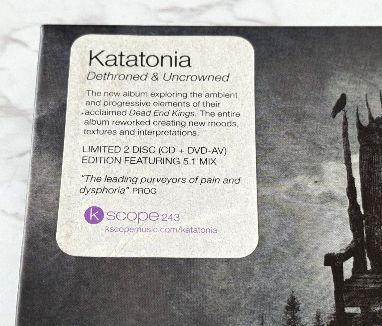 Katatonia – Dethroned & Uncrowned (Numbered, CD/DVD) (2013)