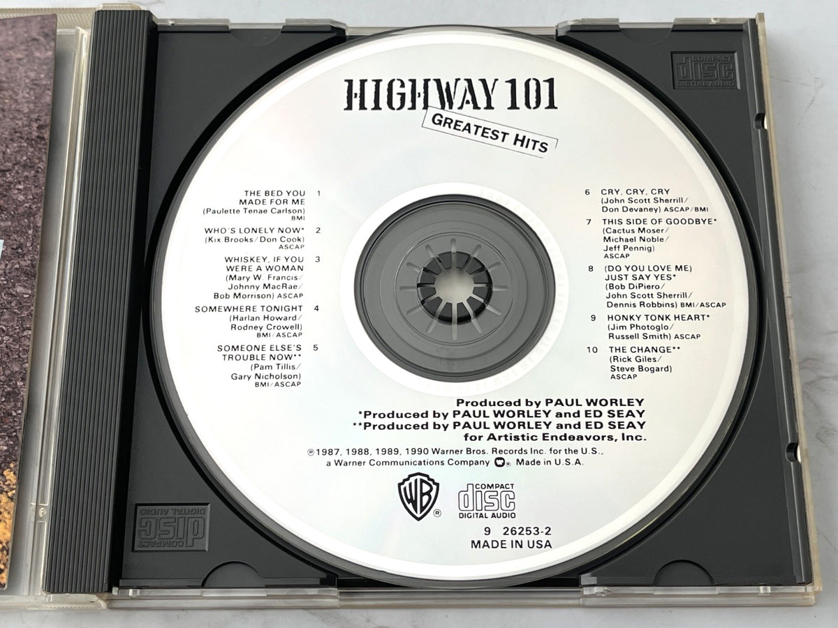 Highway 101 – Greatest Hits (1990) [ORIGINAL USA PRESS]