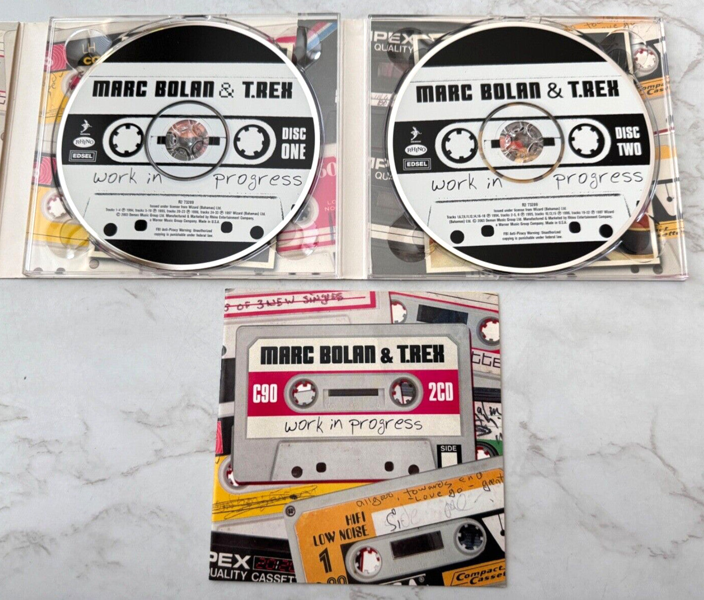 Marc Bolan, T. Rex – & T. Rex Work In Progress (Digipak) (2003)